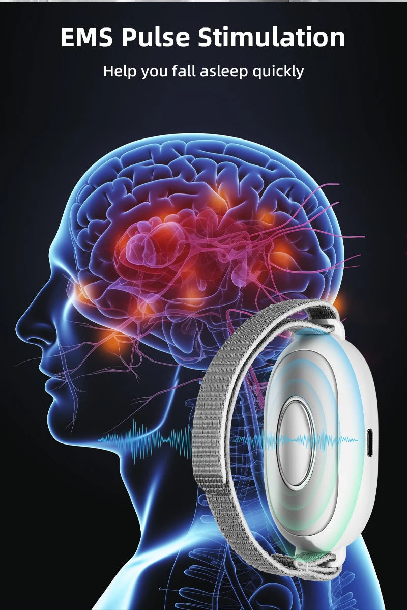 Handheld Sleep Aid Device, Anxiety Device, Relief Anxiety Help Sleep, Promotes Rest, USB Rechargeable