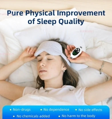 Handheld Sleep Aid Device, Anxiety Device, Relief Anxiety Help Sleep, Promotes Rest, USB Rechargeable