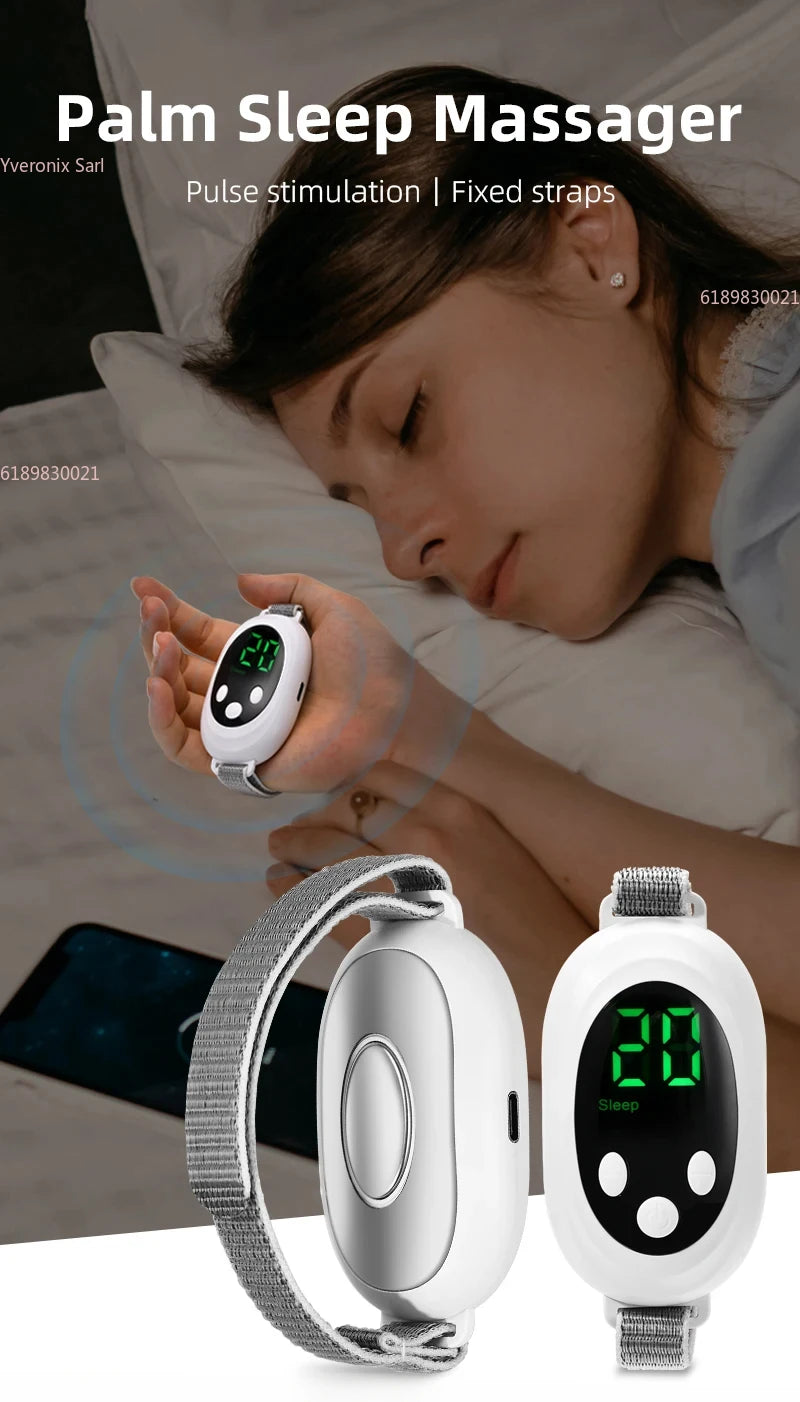 Handheld Sleep Aid Device, Anxiety Device, Relief Anxiety Help Sleep, Promotes Rest, USB Rechargeable